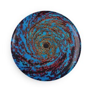HURRICANE Button Magnet