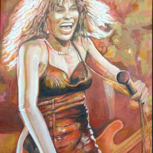 TinaTurner on stage